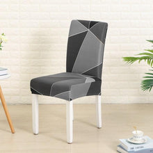 将图片加载到图库查看器，Spandex Chair Cover Stretch Elastic Dining Seat Cover for Banquet Wedding Restaurant Hotel Anti-dirty Removable housse de chaise Chair Covers for Dining Room Stretch Spandex Dining Chair Slipovers Parsons Chair Covers for Dining Room Kitchen
