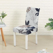 将图片加载到图库查看器，Spandex Chair Cover Stretch Elastic Dining Seat Cover for Banquet Wedding Restaurant Hotel Anti-dirty Removable housse de chaise Chair Covers for Dining Room Stretch Spandex Dining Chair Slipovers Parsons Chair Covers for Dining Room Kitchen
