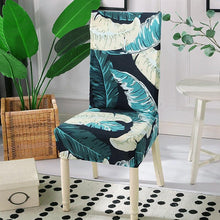 将图片加载到图库查看器，Spandex Dining Chair Cover With Back Elastic Universal Kitchen Living Room Stretch Slipcover Chair Covers Protector Seat Case  Chair Cover Seat Protector Super Fit Slipcover Stretch Removable Washable Soft Spandex Fabric for Home
