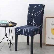 将图片加载到图库查看器，Spandex Dining Chair Cover With Back Elastic Universal Kitchen Living Room Stretch Slipcover Chair Covers Protector Seat Case  Chair Cover Seat Protector Super Fit Slipcover Stretch Removable Washable Soft Spandex Fabric for Home
