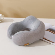 Load image into Gallery viewer, Special U-shaped Animal Shape Neck Pillow Rest Plush Pillow Travel Pillow Cartoon Animal Car Headrest Dolls Airplane Pillow Travel Pillow Cartoon U Shape Travel Pillow Car Neck Support Rest Cushion For Airplane Bus Train Home Office Soft Plush
