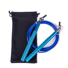 Load image into Gallery viewer, Speed Jump Rope Metal Handle Adjustable Skipping Rope Tangle-Free Speed Jump Rope Adjustable Jumping Rope With Ball Bearings And Nylon Bag For Boxing Fitness Skip Workout Training
