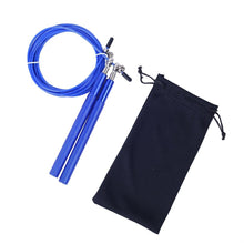 Load image into Gallery viewer, Speed Jump Rope Metal Handle Adjustable Skipping Rope Tangle-Free Speed Jump Rope Adjustable Jumping Rope With Ball Bearings And Nylon Bag For Boxing Fitness Skip Workout Training
