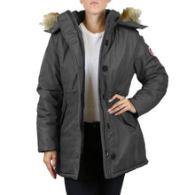 将图片加载到图库查看器，Spire By Galaxy Heavyweight Women's Parka with Hood
