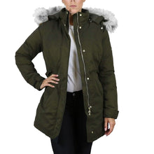 将图片加载到图库查看器，Spire By Galaxy Heavyweight Women's Parka with Hood
