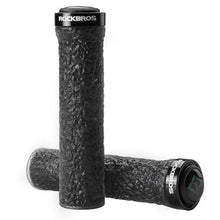 Load image into Gallery viewer, Sponge Bicycle Grips Handle Anti-Skid 3D Silicone Grip Cycling Handlebar Ultralight Bike Grips Foam Single Lock On Bicycle Handle Bar Soft Comfortable Non-Slip Bike Handle Grips For Mountain Beach Cruiser Scooter
