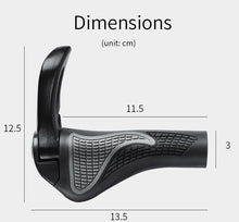 Load image into Gallery viewer, Sponge Bicycle Grips Handle Anti-Skid 3D Silicone Grip Cycling Handlebar Ultralight Bike Grips Foam Single Lock On Bicycle Handle Bar Soft Comfortable Non-Slip Bike Handle Grips For Mountain Beach Cruiser Scooter
