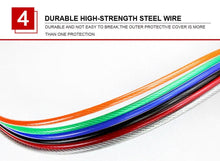 将图片加载到图库查看器，Sport Jump Rope Adjustable Jumping Rope Training Aluminum Skipping Rope Fitness 360 Degree Ball Bearing And Aluminum Alloy Non-Slip Handle Rope For Training Fitness Home
