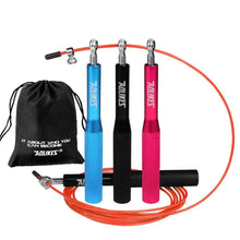 将图片加载到图库查看器，Sport Jump Rope Adjustable Jumping Rope Training Aluminum Skipping Rope Fitness 360 Degree Ball Bearing And Aluminum Alloy Non-Slip Handle Rope For Training Fitness Home
