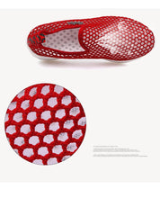 将图片加载到图库查看器，Sport Mesh Breathable Women Shoes Fashion Sports Soft Comfortable Women Shoes Fashion Slip-On Sports Shoes Soft Sole Breathable Comfortable Running Walking Shoes

