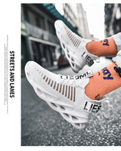 Load image into Gallery viewer, Sport New Mens Sneakers Breathable Running Shoes Outdoor Running Tennis Blade Sneakers Sport Fashion Comfortable Casual Couples Gym Mens Casual Walking Sneakers
