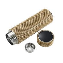 将图片加载到图库查看器，Sport Sterlling Creative Diamond Thermos Bottle Water Bottle Stainless Steel Smart Temperature Display Vacuum Flask Mug Gift for Men Women
