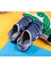 将图片加载到图库查看器，Sport Summer Flip Flop Slipper Mans Summer Sandals Working Gym Non Slip Water Shoes With Adjustable Strap Lightweight Slip On Leather Clogs
