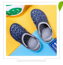将图片加载到图库查看器，Sport Summer Flip Flop Slipper Mans Summer Sandals Working Gym Non Slip Water Shoes With Adjustable Strap Lightweight Slip On Leather Clogs
