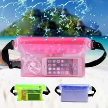 Load image into Gallery viewer, Sport Swimming Beach Waterproof Waist Bag Pouch Dry Case Fanny Pack Pocket
