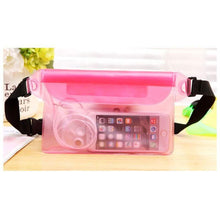 Load image into Gallery viewer, Sport Swimming Beach Waterproof Waist Bag Pouch Dry Case Fanny Pack Pocket

