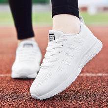 Load image into Gallery viewer, Sport Women Casual Shoes Fashion Breathable Walking Mesh Flat Sneakers Women Gym Vulcanized Tenis Walking Shoes Breathable Lightweight Casual Comfort Fashion Sneaker
