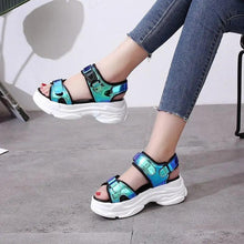 Load image into Gallery viewer, Sport Womens Colorful Sandals Cool Beach Fashion High Comfortable Stylish Women Sandals
