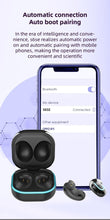 Load image into Gallery viewer, Sports Black Headphones Wireless Wearable Music Player Built-in Memory Sweatproof  WaterproofWireless Bluetooth Headphones 5.1 Gaming Headset In Ear HiFi Sports Noise Cancel Earphone For Smartphones LED Display For Sports Running Workout
