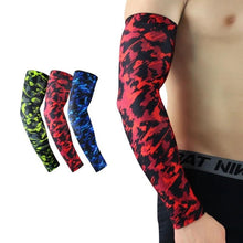 Load image into Gallery viewer, Sports Compression Arm Sleeve Basketball Cycling Arm Warmer Long Sun Sleeves For Men &amp; Women Perfect For Cycling Driving Running Basketball Football &amp; Outdoor Activities Summer Running UV Protection Volleyball Arm Covers
