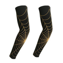 Load image into Gallery viewer, Sports Compression Arm Sleeve Basketball Cycling Arm Warmer Long Sun Sleeves For Men &amp; Women Perfect For Cycling Driving Running Basketball Football &amp; Outdoor Activities Summer Running UV Protection Volleyball Arm Covers

