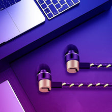 将图片加载到图库查看器，Sports Headphones Wired Gaming In Ear Earbuds Monitor Earphones With Mic Stereo Sound Volume Control  3.5mm Wired Headphones With Bass Earbuds Stereo Earphone Music Sport Gaming Headset With Mic Simple Earphones
