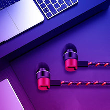 将图片加载到图库查看器，Sports Headphones Wired Gaming In Ear Earbuds Monitor Earphones With Mic Stereo Sound Volume Control  3.5mm Wired Headphones With Bass Earbuds Stereo Earphone Music Sport Gaming Headset With Mic Simple Earphones
