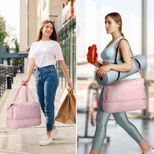 将图片加载到图库查看器，Sports Travel Duffel Bag with USB Charging Port
