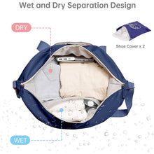 将图片加载到图库查看器，Sports Travel Duffel Bag with USB Charging Port
