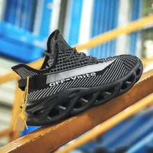 Load image into Gallery viewer, Spring Breathable Men's Sneakers Mesh Casual Shoes Blade Design Tenis Sneakers Summer White Outdoor Running Tennis Blade Sneakers Sport Fashion Comfortable Casual Gym Sneakers
