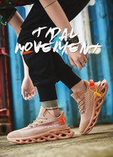 Load image into Gallery viewer, Spring Breathable Men's Sneakers Mesh Casual Shoes Blade Design Tenis Sneakers Summer White Outdoor Running Tennis Blade Sneakers Sport Fashion Comfortable Casual Gym Sneakers
