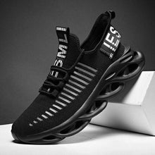 Load image into Gallery viewer, Spring Breathable Men's Sneakers Mesh Casual Shoes Blade Design Tenis Sneakers Summer White Outdoor Running Tennis Blade Sneakers Sport Fashion Comfortable Casual Gym Sneakers
