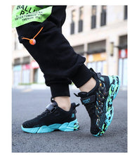 将图片加载到图库查看器，Spring Children Breathable Mesh Sneakers Comforthable Outdoor Sports Shoes Boys Kids Breathable Lightweight Running Shoes For Kids Fashion Athletic Casual Shoes
