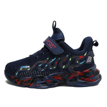 将图片加载到图库查看器，Spring Children Breathable Mesh Sneakers Comforthable Outdoor Sports Shoes Boys Kids Breathable Lightweight Running Shoes For Kids Fashion Athletic Casual Shoes

