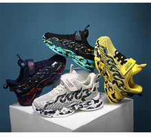 将图片加载到图库查看器，Spring Children Breathable Mesh Sneakers Comforthable Outdoor Sports Shoes Boys Kids Breathable Lightweight Running Shoes For Kids Fashion Athletic Casual Shoes
