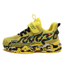 将图片加载到图库查看器，Spring Children Breathable Mesh Sneakers Comforthable Outdoor Sports Shoes Boys Kids Breathable Lightweight Running Shoes For Kids Fashion Athletic Casual Shoes
