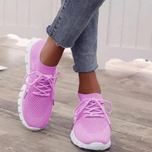 Load image into Gallery viewer, Spring Flat Women's Sneakers Casual Summer Light Mesh Breathable Sport Women Sneakers
