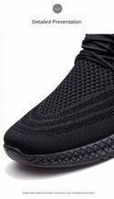 Load image into Gallery viewer, Spring New Men Sneakers White Fashion Flat Casual Mesh Breathable Walking Sneakers Lightweight Running Trainers Mesh Comfortable Sport Fashion Lace Up Mens Sneakers
