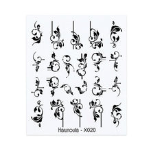将图片加载到图库查看器，Spring Simple Green Theme Water Decal Sticker Flower Leaf Tree Summer Slider For Manicuring Nail Art Watermarks Art Decoration Manicure Tools Nail Watermark Decals iridescent Decoration Nail Self-Adhesive Decals Nail Stickers Water Transfer Fresh Nail

