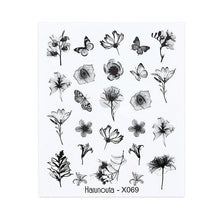 将图片加载到图库查看器，Spring Simple Green Theme Water Decal Sticker Flower Leaf Tree Summer Slider For Manicuring Nail Art Watermarks Art Decoration Manicure Tools Nail Watermark Decals iridescent Decoration Nail Self-Adhesive Decals Nail Stickers Water Transfer Fresh Nail
