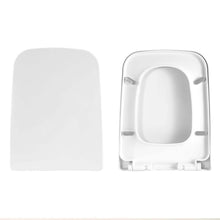 Load image into Gallery viewer, Square Toilet Seat with Grip-Tight Seat Bumpers
