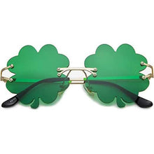 将图片加载到图库查看器，St. Patrick’s Day Irish Shamrock Sunglasses
