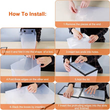 Load image into Gallery viewer, Stackable Shoe Storage Bin Transparent Dustproof
