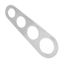 Load image into Gallery viewer, Stainless Steel 4 Holes Kitchen Pasta Measure Kitchen Accessories Spaghetti Quick Measurer Tools
