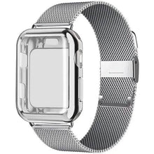 Load image into Gallery viewer, Stainless Steel Adjustable Wrist Strap with Screen Protector
