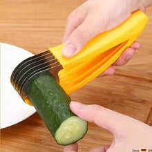 Load image into Gallery viewer, Stainless Steel Banana &amp; Cucumber Slicer
