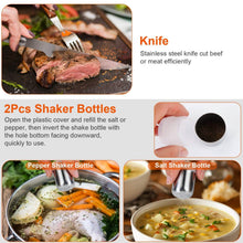 将图片加载到图库查看器，Stainless Steel BBQ Grill Tool Kit

