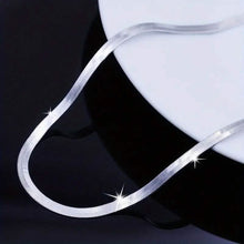 Load image into Gallery viewer, Stainless Steel Blade Unisex Flat Snake Clavicle Chain

