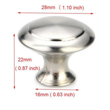 Load image into Gallery viewer, Stainless Steel Cabinet Handles Diameter 10mm Kitchen Door T Bar Straight Handle Pull Knobs Furniture Hardware European Bar Style Cabinet Pull
