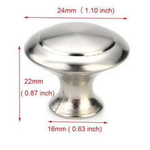Load image into Gallery viewer, Stainless Steel Cabinet Handles Diameter 10mm Kitchen Door T Bar Straight Handle Pull Knobs Furniture Hardware European Bar Style Cabinet Pull
